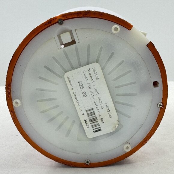 Halloween Ghost Pumpkin Light Up Decor 8.5" Glowing Bats Color-Changing Decor - Picture 9 of 17